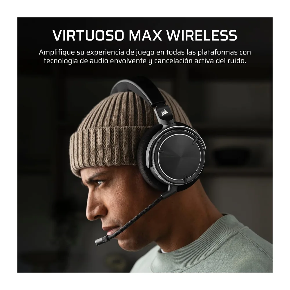 Corsair Virtuoso MAX Wireless Auriculares para Juegos con Bluetooth — 2