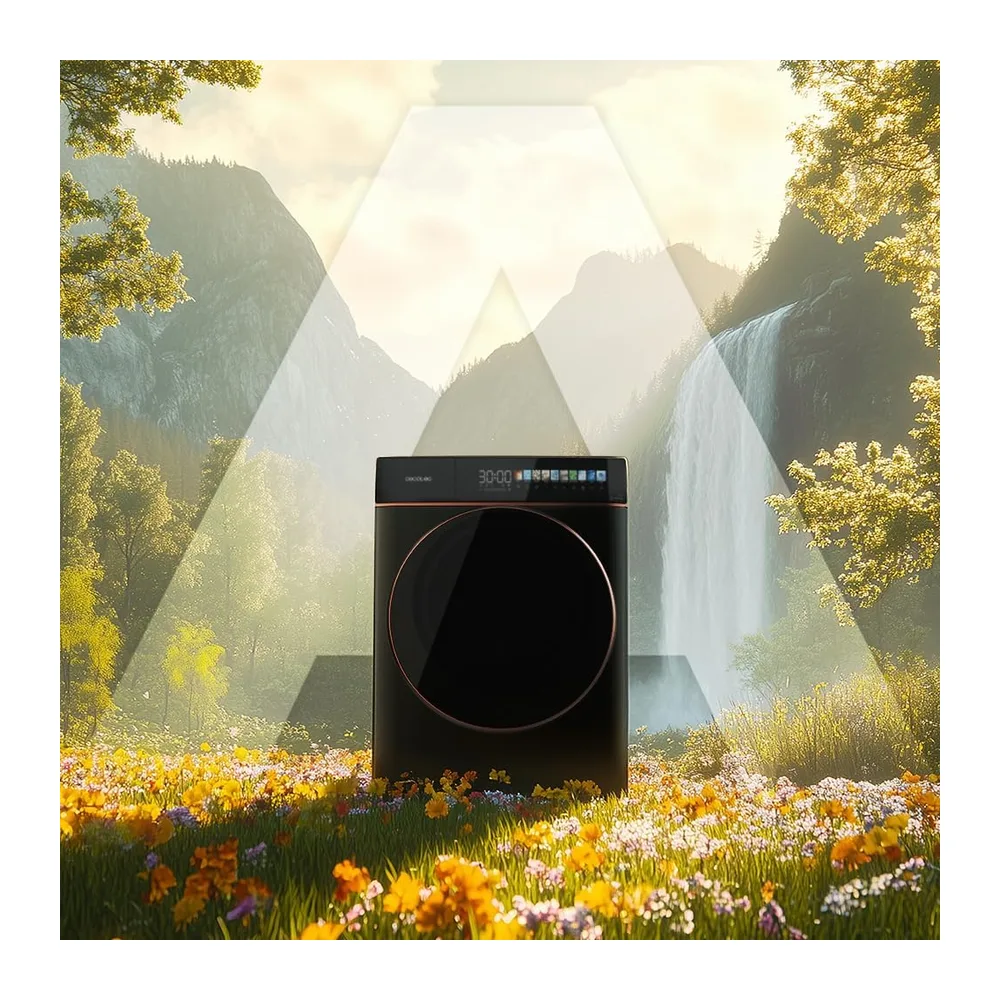 Cecotec Lavadora 10 Kg Carga Frontal Autodosis Bolero DressCode 10900 Autodose Inverter FullColor Steel A — 4