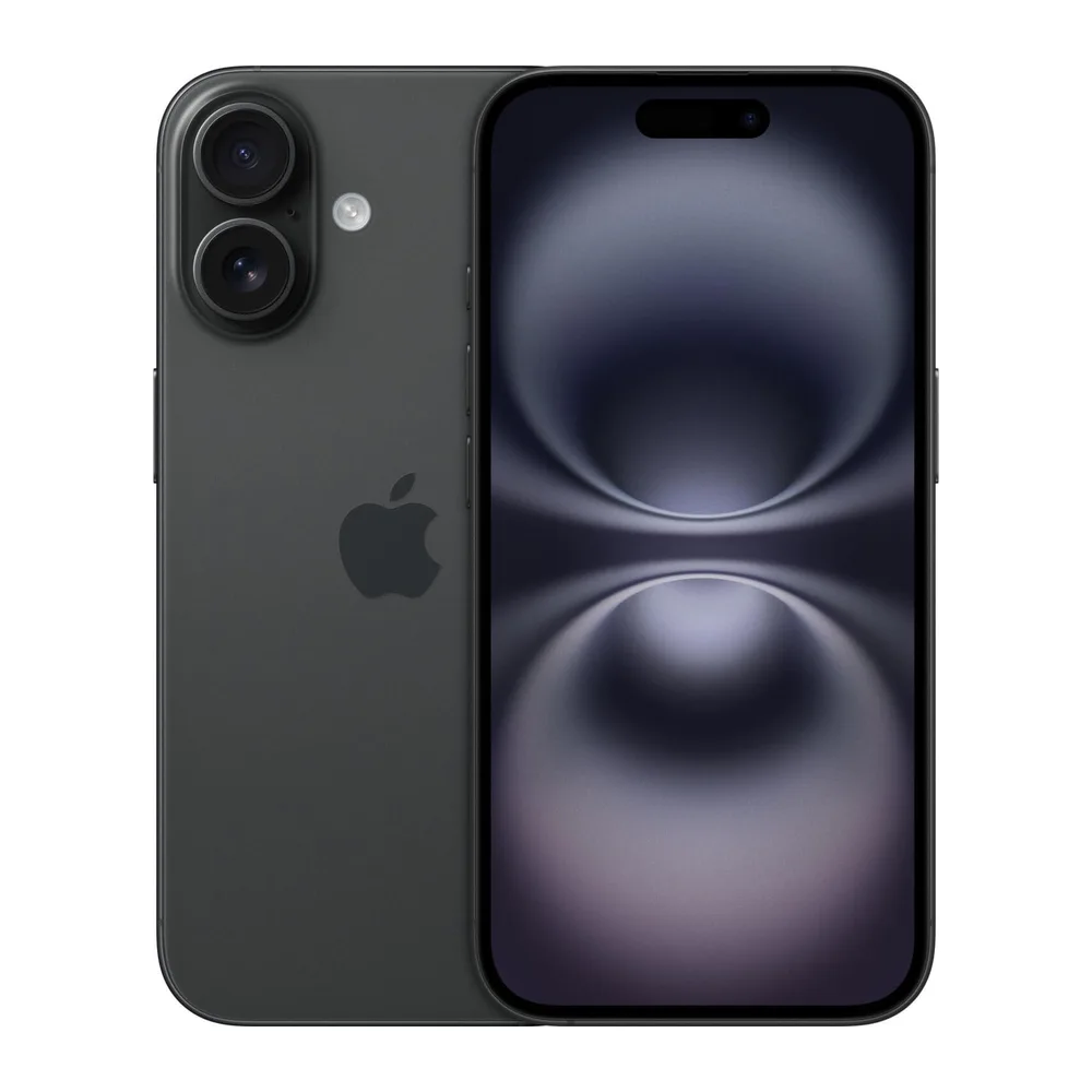 Apple iPhone 16, 128GB, Negro (Reacondicionado)