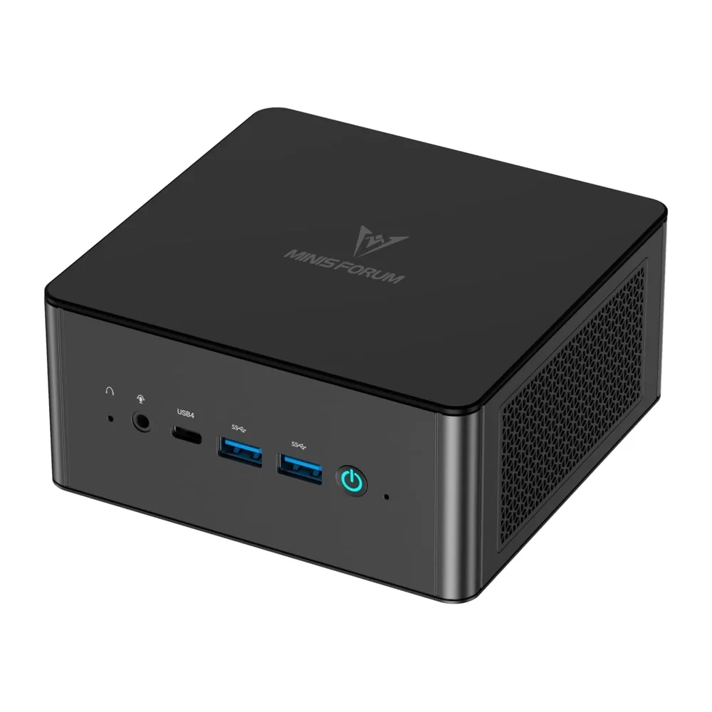 MINISFORUM UM890 Pro Mini PC, Procesador AMD Ryzen 9 8945HS, 8 núcleos/16 Hilos hasta 5,2 GHz, Tarjeta