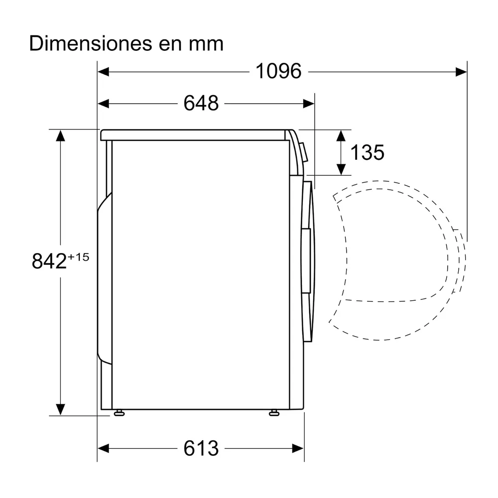 Balay, Secadora Bomba de Calor, Libre Instalación, 8 kg, Filtro fácil limpieza, Antivibración, Programa — 2
