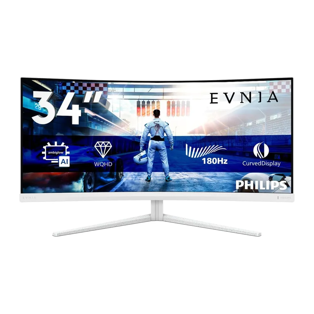 PHILIPS Evnia 34M2C5501A Gaming Monitor 34 Pulgadas 180Hz Panel Fast VA — 2