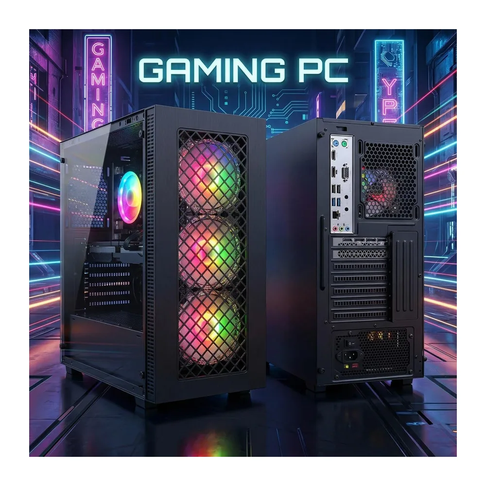 STGsivir PC Gaming,Core i7 8.ª Gen, RTX 2060 Super 8G, 32G DDR4,1T SSD — 3
