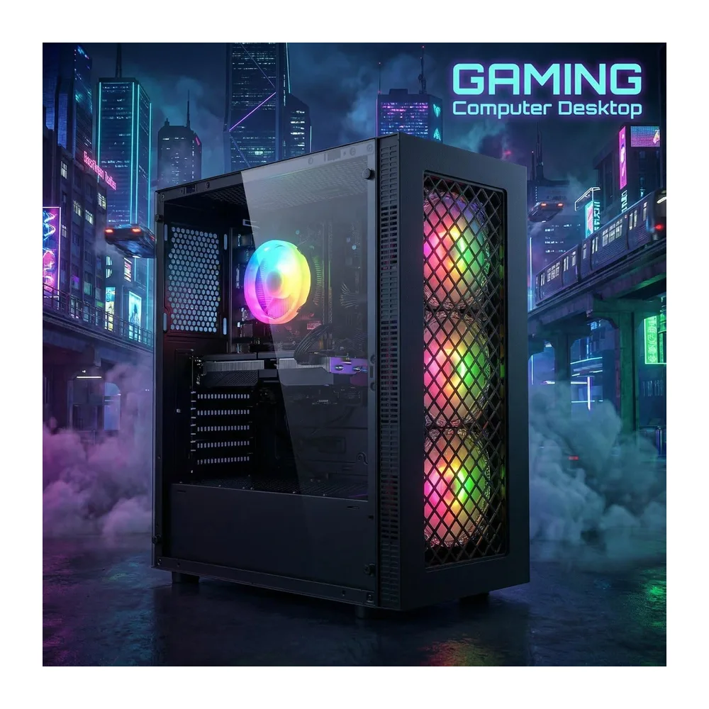 STGsivir PC Gaming,Core i7 8.ª Gen, RTX 2060 Super 8G, 32G DDR4,1T SSD — 4