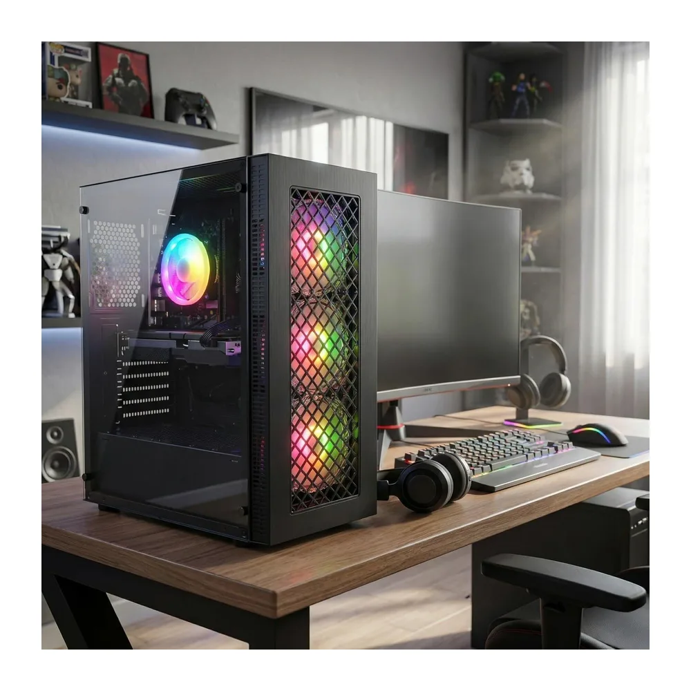 STGsivir PC Gaming,Core i7 8.ª Gen, RTX 2060 Super 8G, 32G DDR4,1T SSD — 5