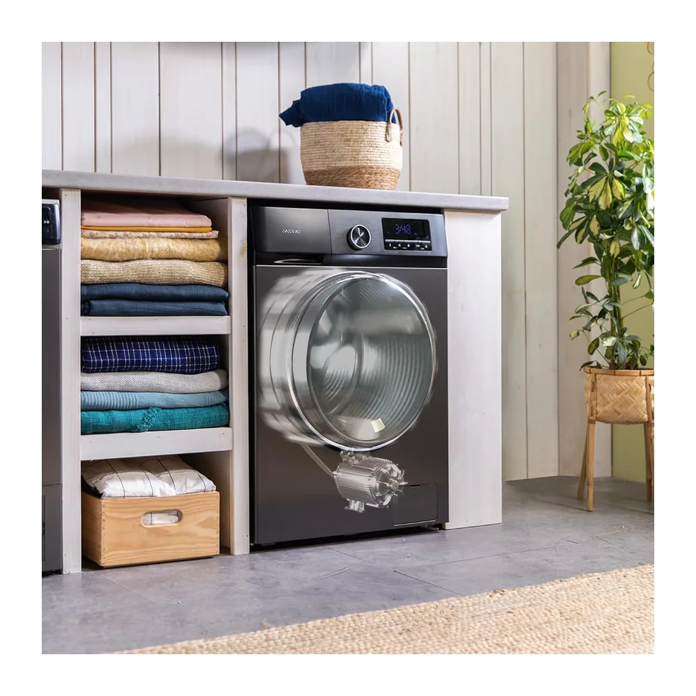 Cecotec Lavadora 12Kg Carga Frontal Bolero DressCode 12500 Inverter Steel. 1400rpm — 5