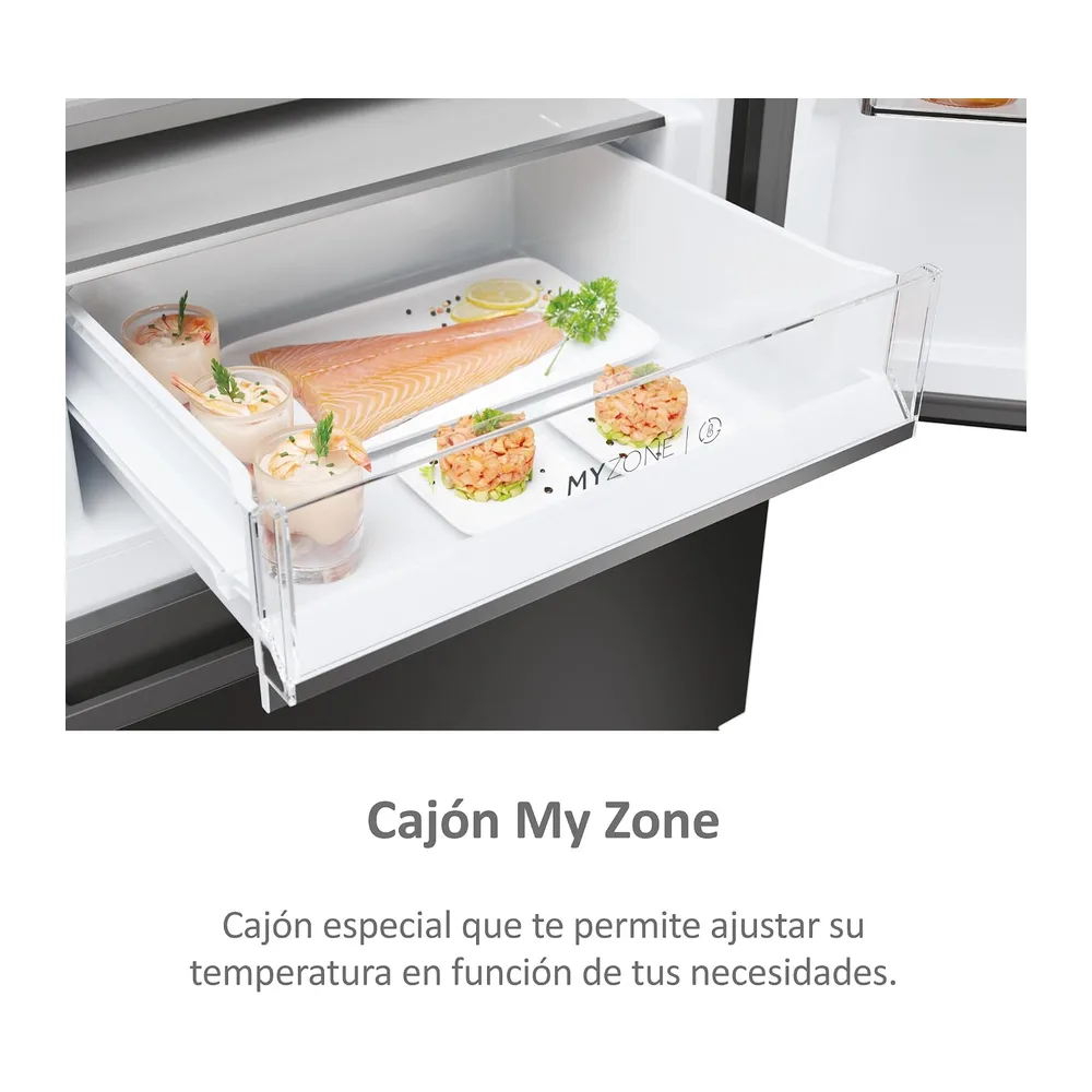 Haier 3D 60 Series 5 HTW5618DNPT - Frigorífico Combi, WIFI, Botellero, Cajones Direct Access, Direct Flow, — 4