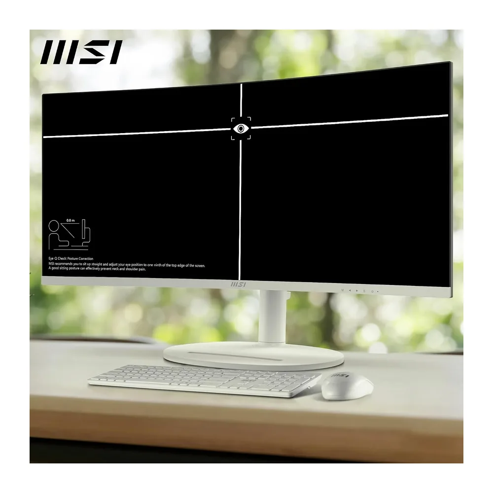 MSI Modern MD342CQPW Monitor Curvo de 34" UWQHD 1500R — 4