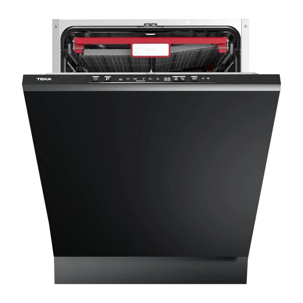 TEKA Lavavajillas Integrable 60 cm, 14 Cubiertos, Apertura Automática PremiumDry, 6 Programas de Lavado, 5