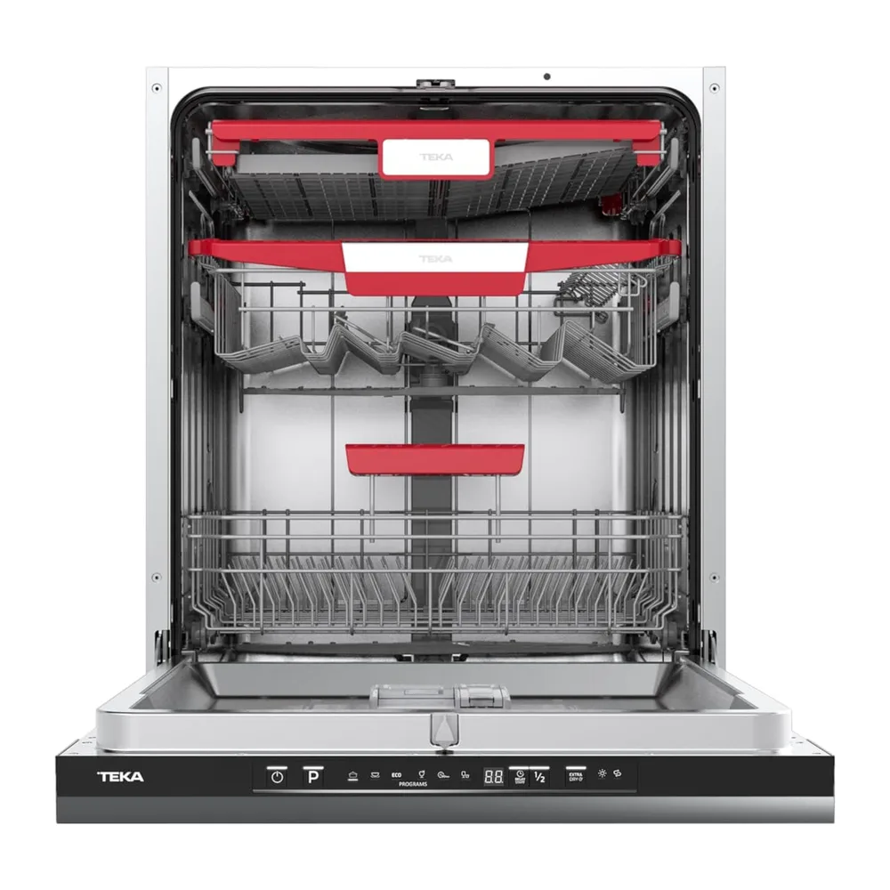 TEKA Lavavajillas Integrable 60 cm, 14 Cubiertos, Apertura Automática PremiumDry, 6 Programas de Lavado, 5 — 2