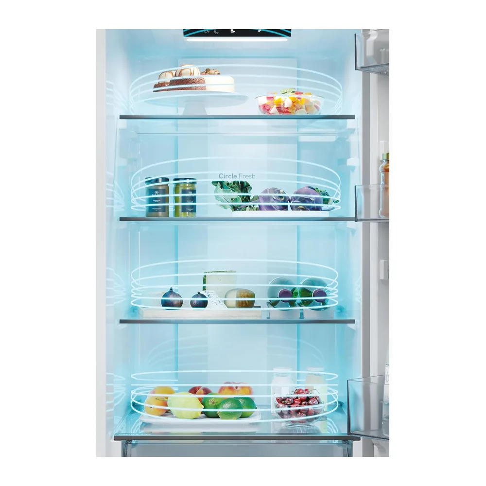 CANDY City Fresco 300 CNCQ2T518EB, Frigorífico Combi, 280L, Ancho 55cm, Altura 182cm, Total No Frost Circle+, — 3