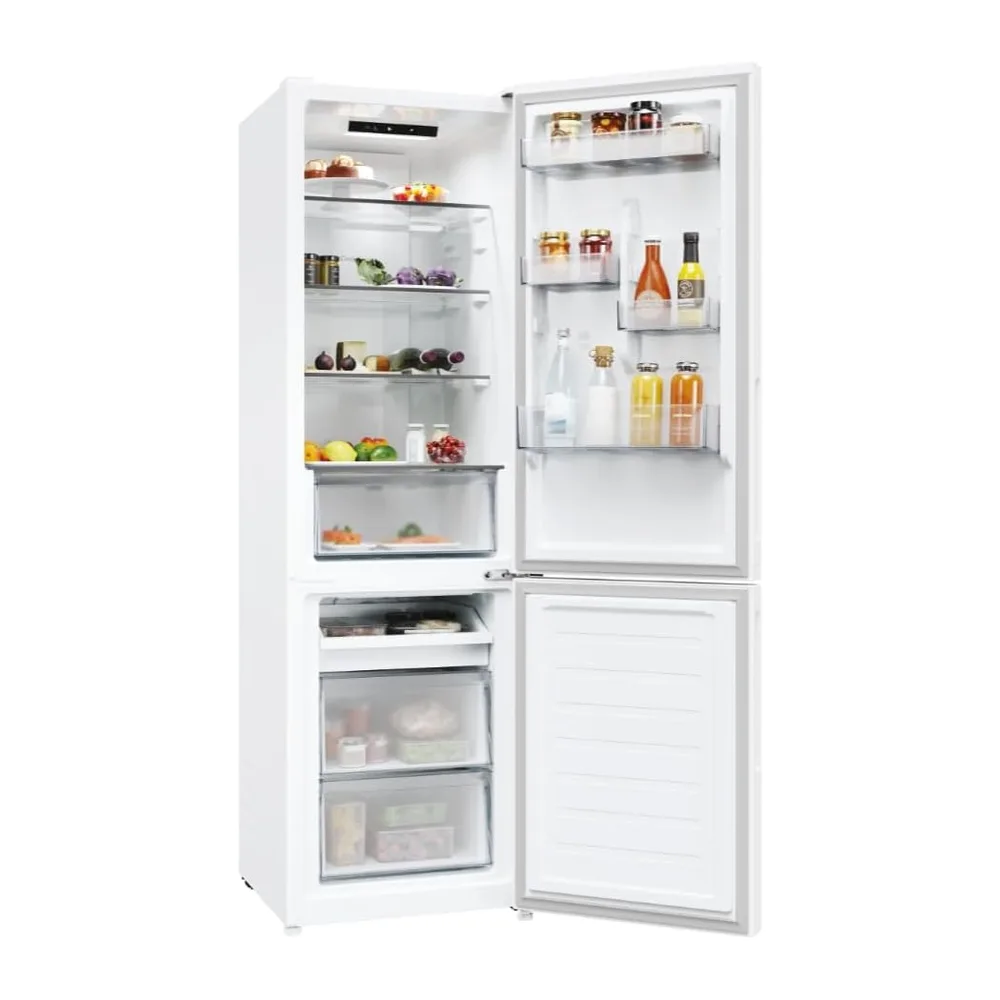Candy City Fresco 300 CNCQ2T518EW, Frigorífico Combi, 280L, Ancho 55cm, Altura 182cm, Total No Frost Circle+, — 2