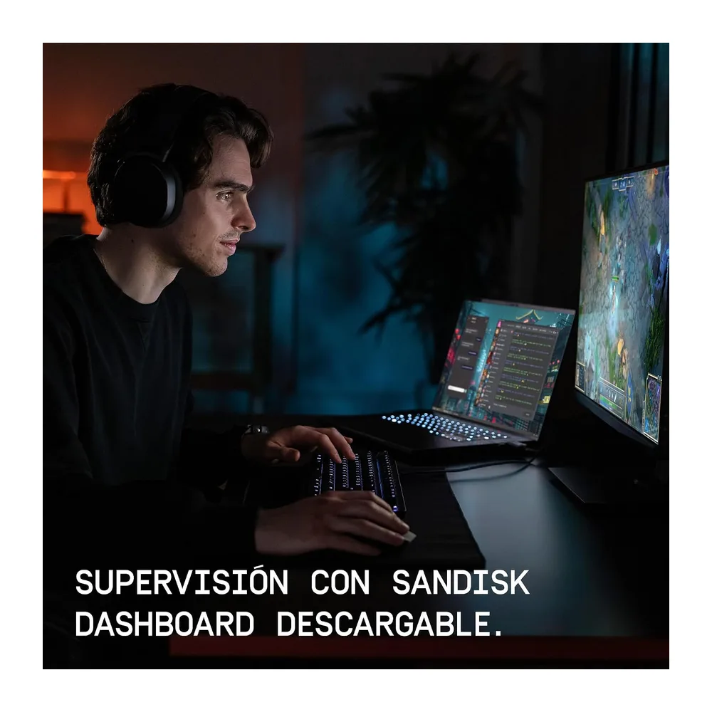 WD_Black SN7100 NVMe SSD 1TB (Velocidades hasta 7250/6900 MB/s de Lectura/Escritura — 6