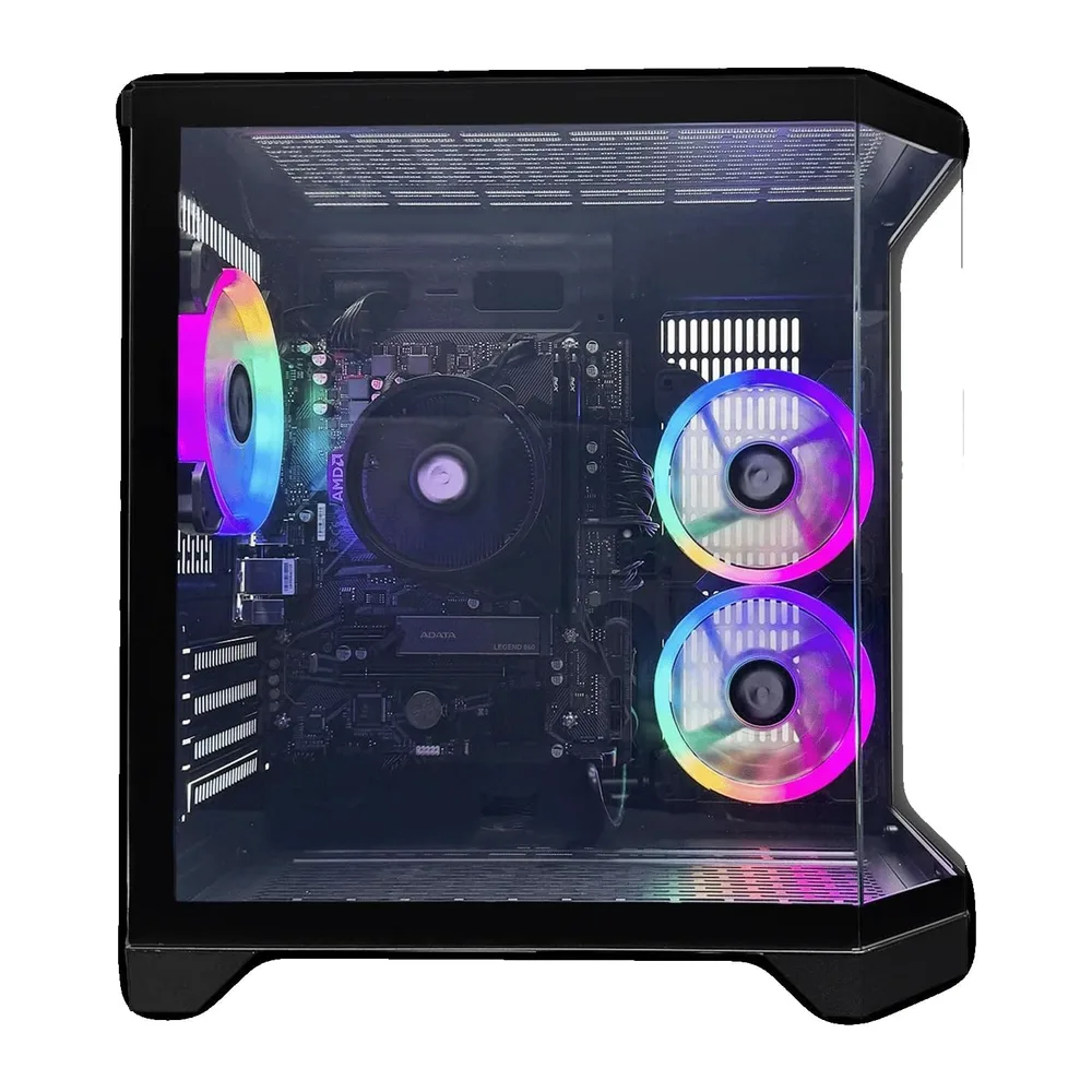 NitroPC - Pack Avanzado | PC Gaming Completo (AMD Ryzen 5 3400G 4/8 4.2GHz, RX Vega 11, RAM 16GB, M.2 1TB, — 3