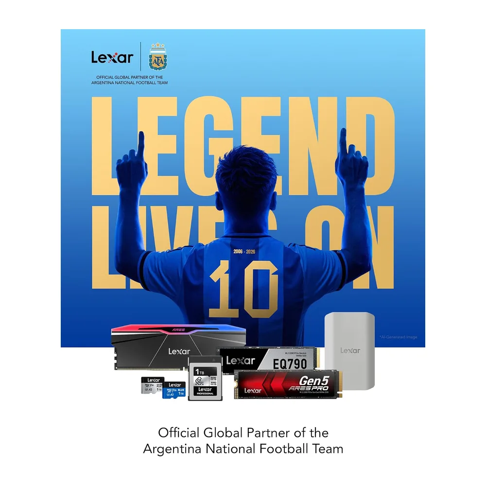 Lexar EQ790 SSD 1TB, M.2 2280 PCIe Gen4 NVMe SSD — 2