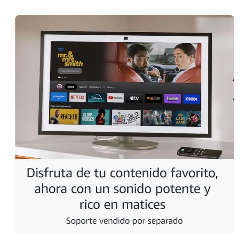 Amazon Echo Show 21 + Soporte regulable prémium — 2