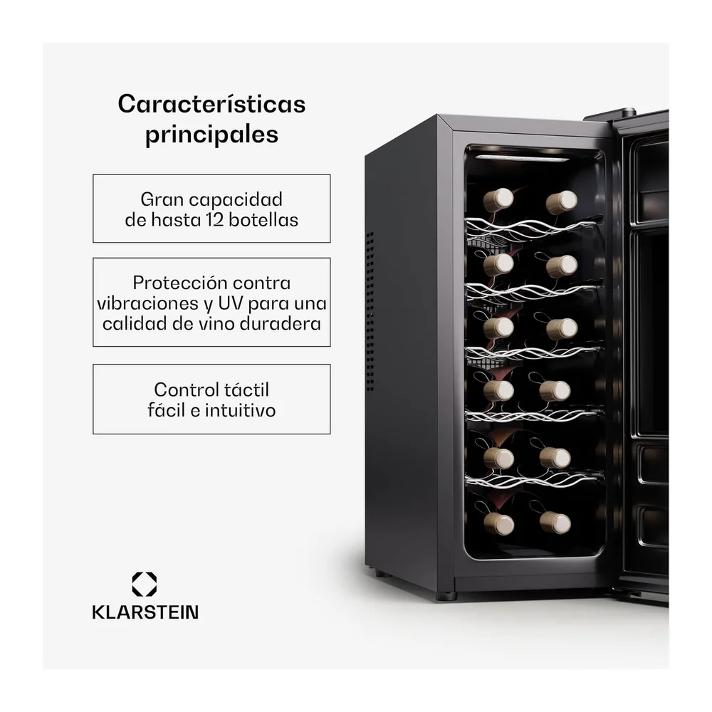 KLARSTEIN Nevera para vino independiente — 2