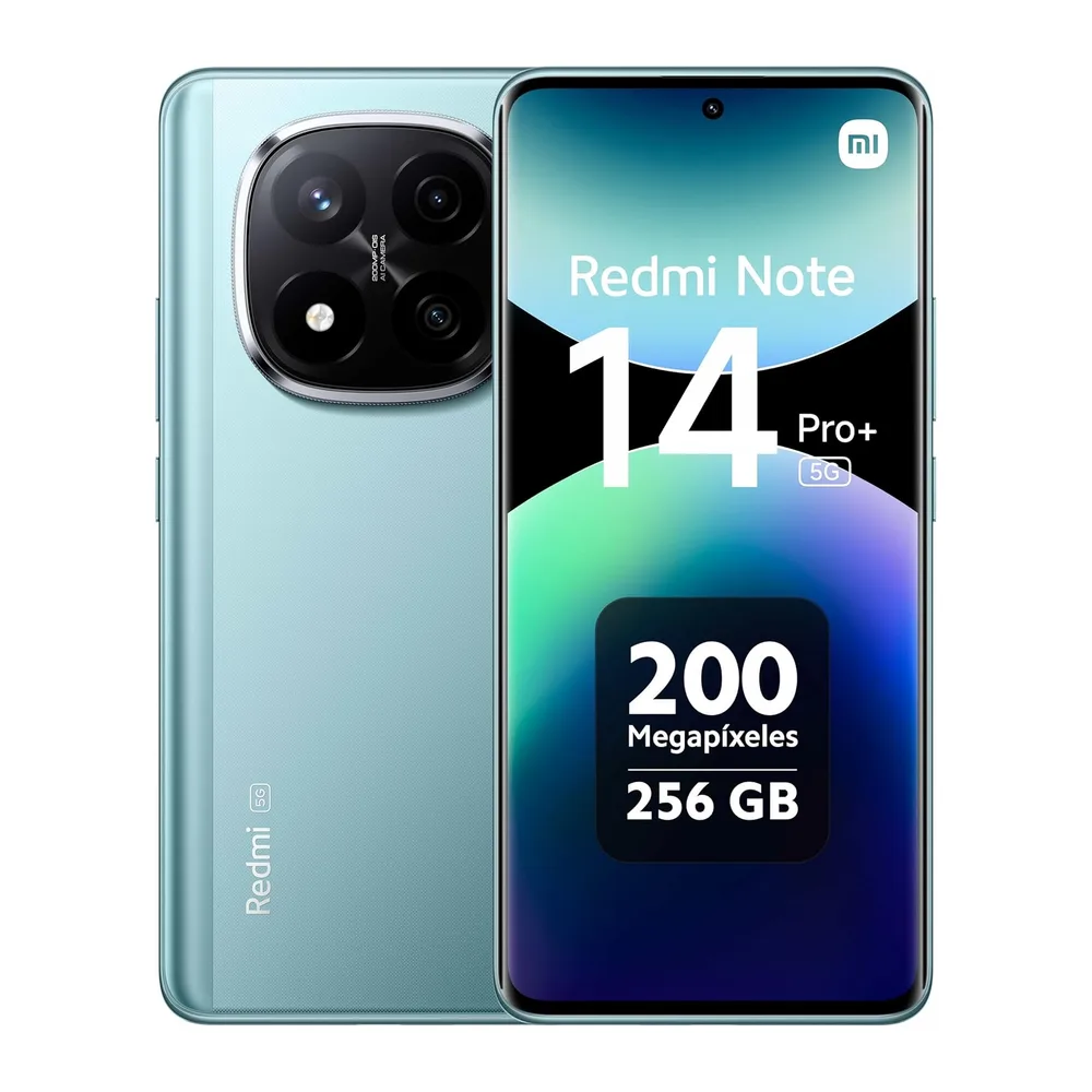 Xiaomi Redmi Note 14 Pro Plus 5G 8/256GB Azul Hielo Libre