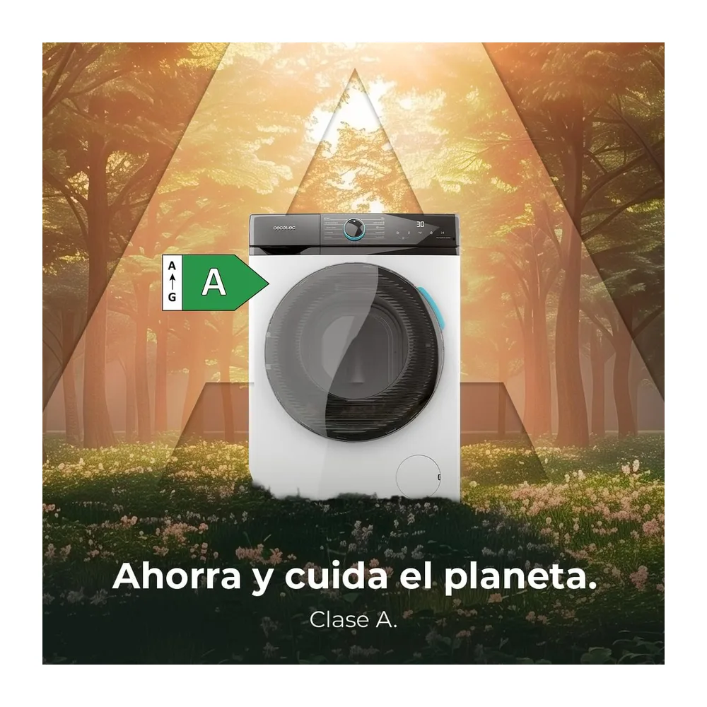 Cecotec Lavadora 8Kg Carga Frontal Bolero DressCode 8110 Inverter. 1200RPM — 5