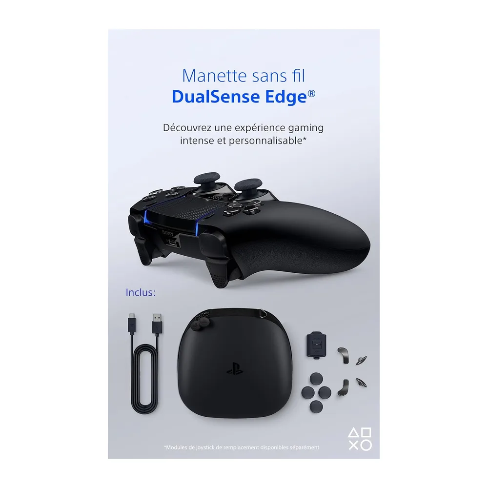PlayStation 5 - Mando inalámbrico DualSense Edge® – Midnight Black — 2