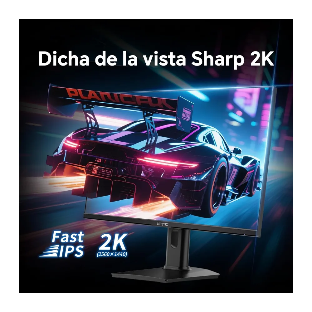 KTC Monitor Gaming 24 Pulgadas QHD 2K 2560×1440 — 3