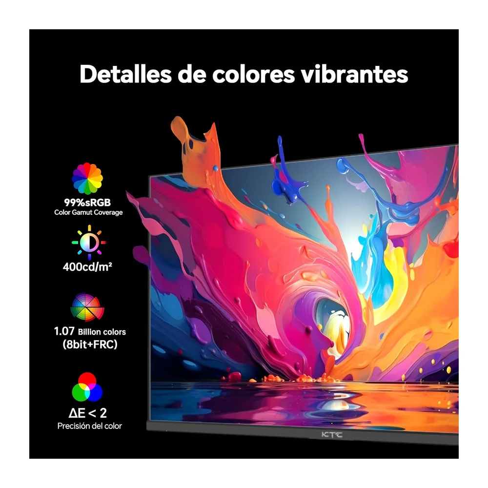 KTC Monitor Gaming 24 Pulgadas QHD 2K 2560×1440 — 4