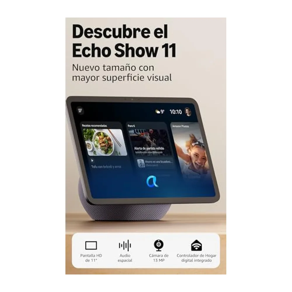Amazon Echo Show 11 (última generación): pantalla Full HD de 11" — 5