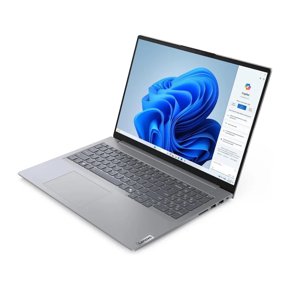 Lenovo Thinkbook 16 - Ordenador Portátil 16” WUXGA (1920x1200) | AMD Ryzen 5 7535HS | 16GB RAM | 512GB SSD | — 2