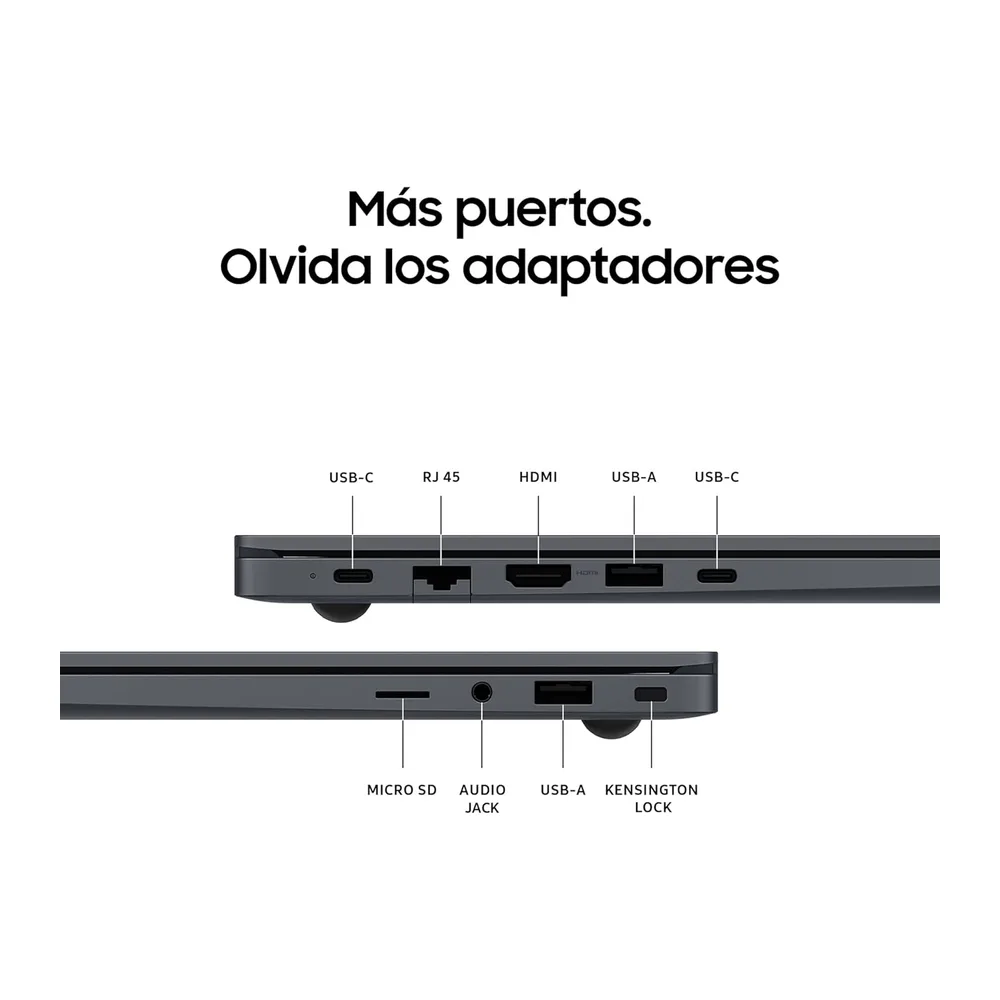 Samsung Galaxy Book4, Ordenador Portátil Ultrafino 15.6" Full HD LED, Intel Core i7 13th Gen i7-1355U, 16GB — 6