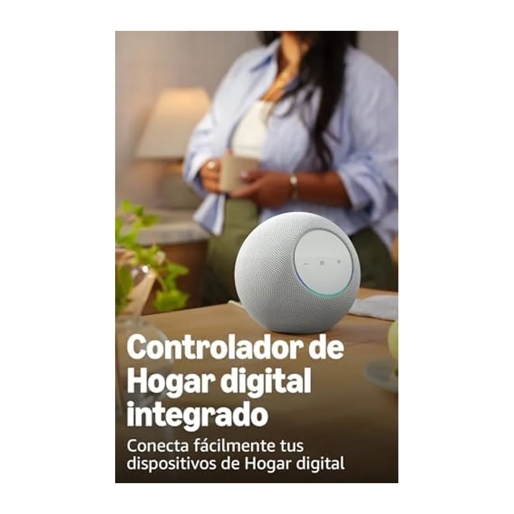 Amazon Echo Studio (última generación), diseño compacto, audio 3D inmersivo y Dolby Atmos, (grafito), con — 6