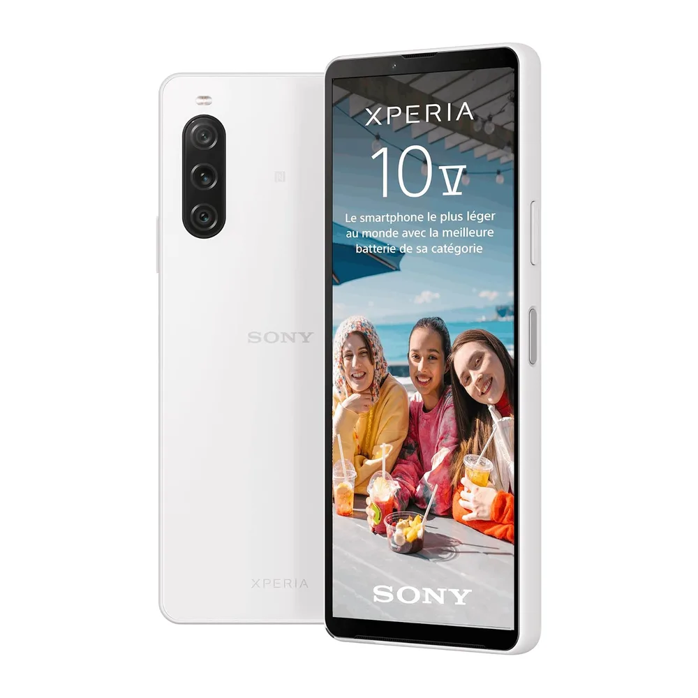 Sony Xperia 10 V 5G 128GB/6GB RAM Dual-SIM weiß (Reacondicionado)