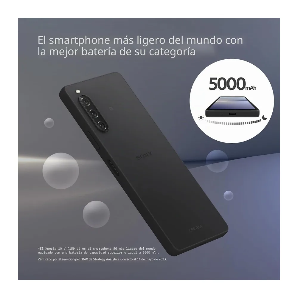 Sony Xperia 10 V 5G 128GB/6GB RAM Dual-SIM weiß (Reacondicionado) — 4