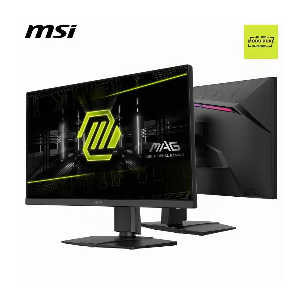 MSI mag 272URDF E16 Monitor Gaming, 27-Inch, 4K UHD, 3840x2160, Rapid IPS, 0.5ms, DisplayHDR 400, Eye Care, — 2