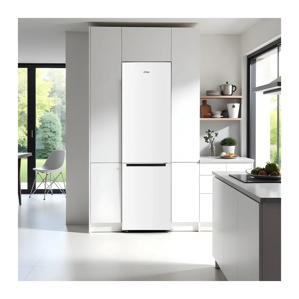 Nilson Frigorífico Combi Blanco, 2 Puertas. NC185500ENF, Capacidad 253 L, No Frost, Multi Air Flow, Bajo — 3