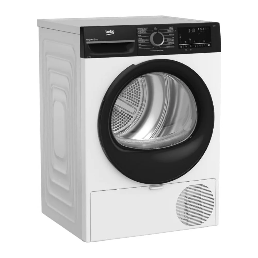 Secadora Bomba de Calor 9Kg Clase A+++ Beko BM3T49240W Blanco [Clase de eficiencia energética C] — 4