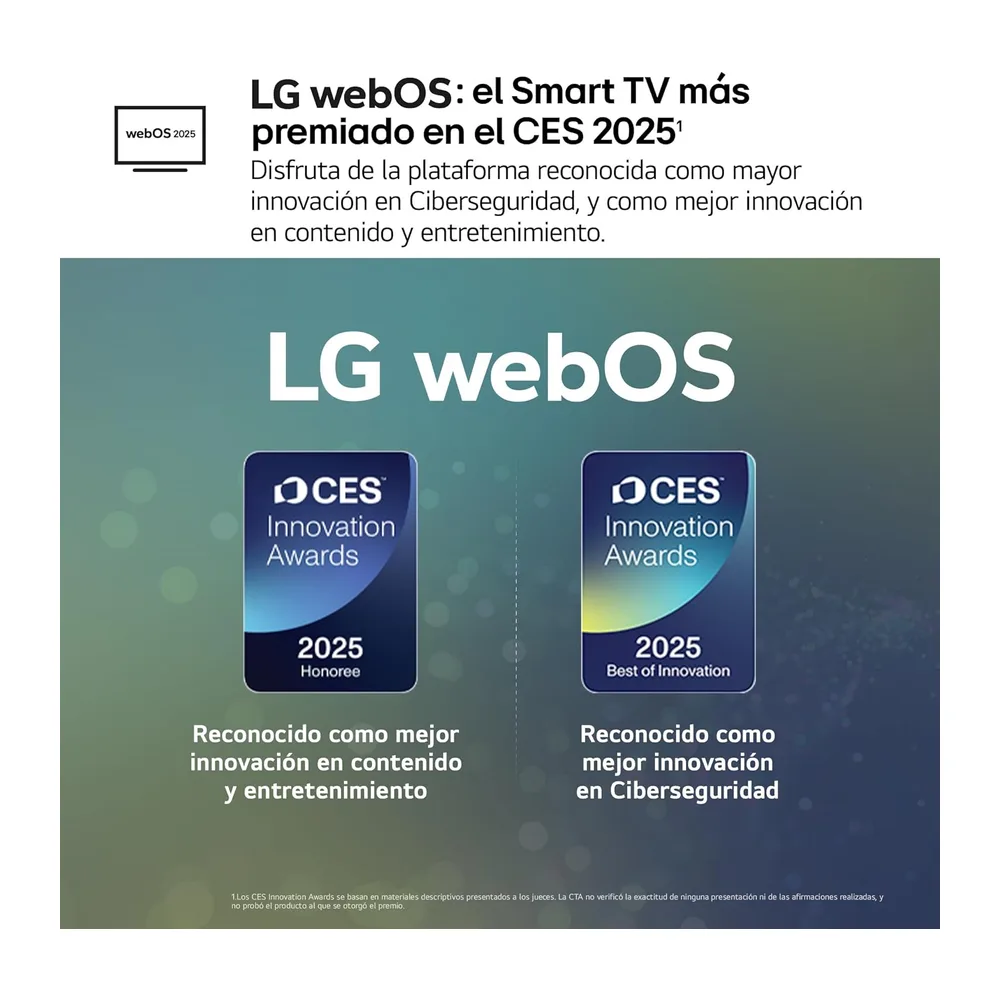 LG 32LR60006LA - TV 32" FHD (80 cm), Smart TV webOS 23, Procesador α5 AI Gen6, HDR10/HLG, Dolby Digital Plus, — 5