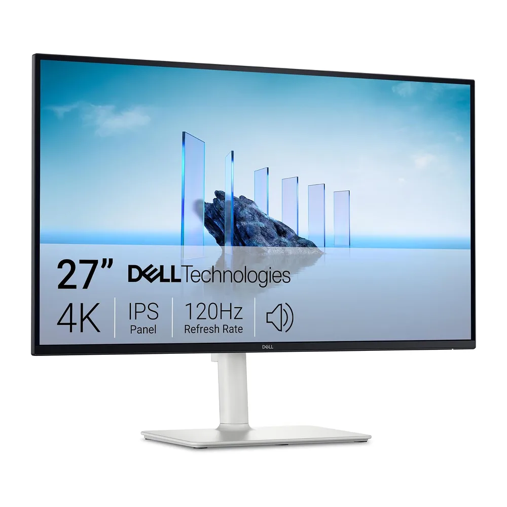 DELL 27 Plus Monitor - S2725QS, 4K UHD (3840x2160), 120Hz, IPS, 4ms, AMD FreeSync Premium, 99% sRGB, Ajuste