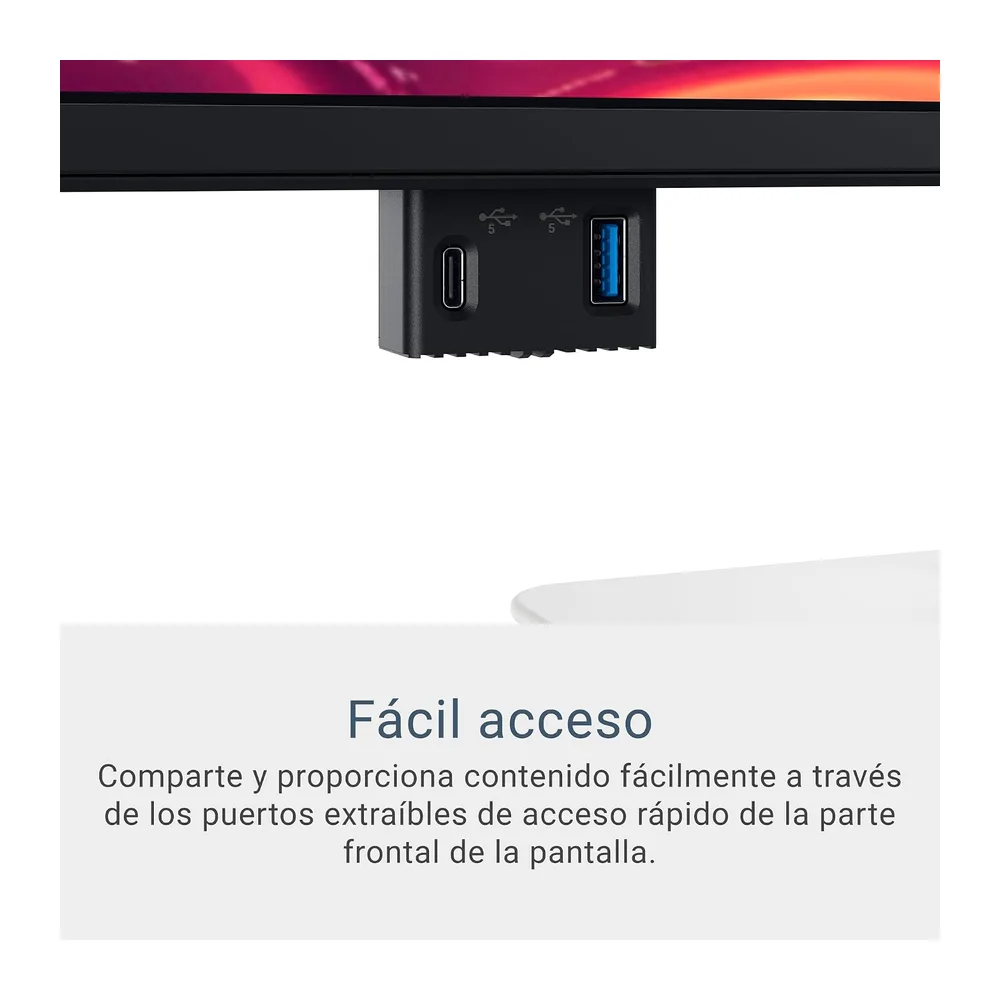 DELL 27 Plus USB-C Monitor - S2725QC, 4K UHD (3840x2160), 120Hz, IPS, 4ms, AMD FreeSync Premium, 99% sRGB, — 4