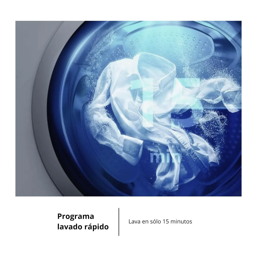 Corberó - Lavadora Carga Superior 6.5kg| CLACSM6524 | 1200 RPM | 16 Programas, Función Vapor, ECO, limpieza — 6