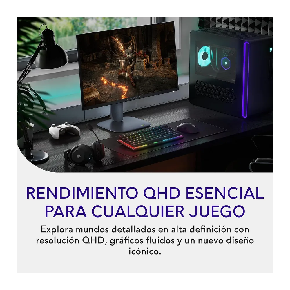 Alienware 27 Monitor Gaming - AW2725DM, QHD (2560x1440), 180Hz, Fast IPS — 2