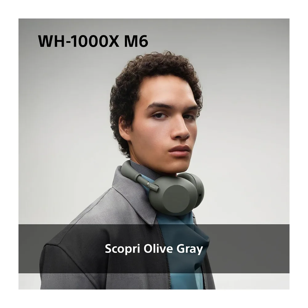Sony WH-1000XM6 Auriculares de Lujo Bluetooth inalámbricos con Noise Cancelling — 3