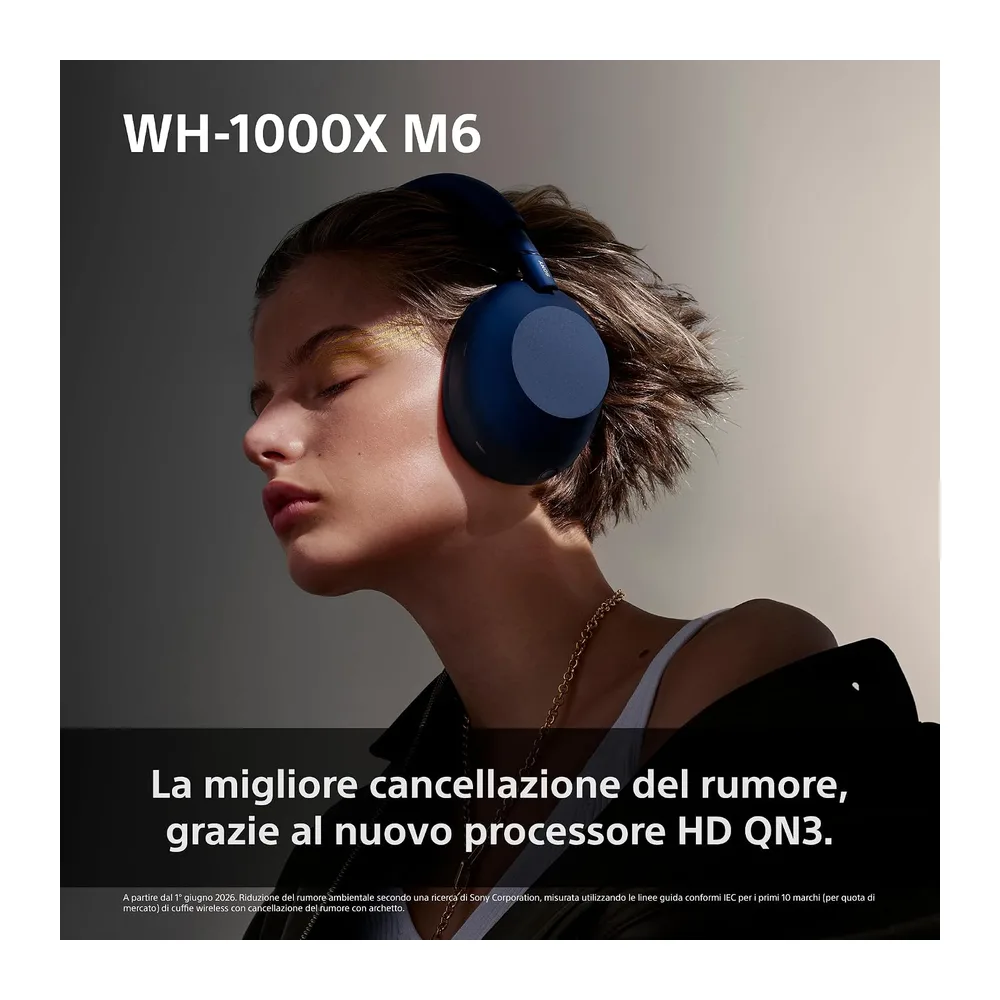 Sony WH-1000XM6 Auriculares de Lujo Bluetooth inalámbricos con Noise Cancelling — 4