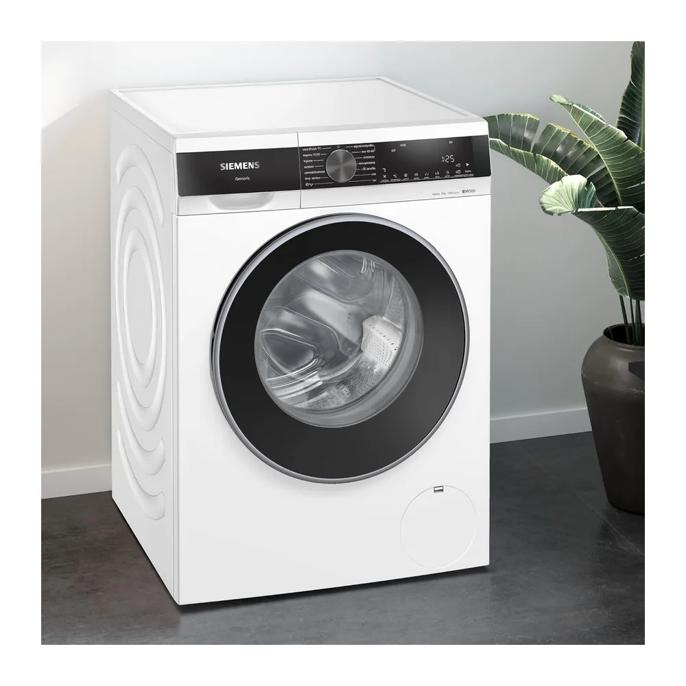 Siemens, Lavadora de carga frontal, 9 kg, Blanco, 1400 r.p.m, WG44G2ZAES [Clase de eficiencia energética A] — 3