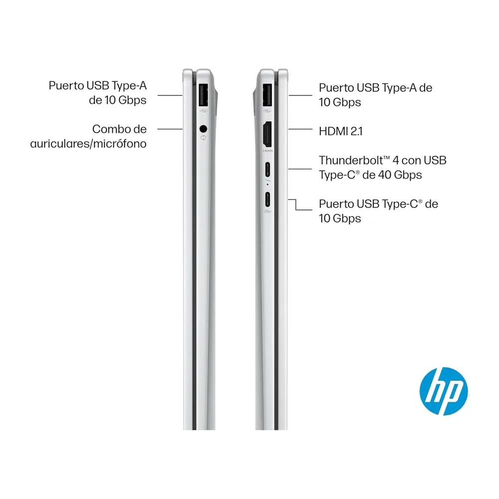 HP Omnibook X Flip - Ordenador portátil Convertible de 16" 3K OLED táctil (Intel Ultra 7-258V EVO, 32GB RAM, — 4
