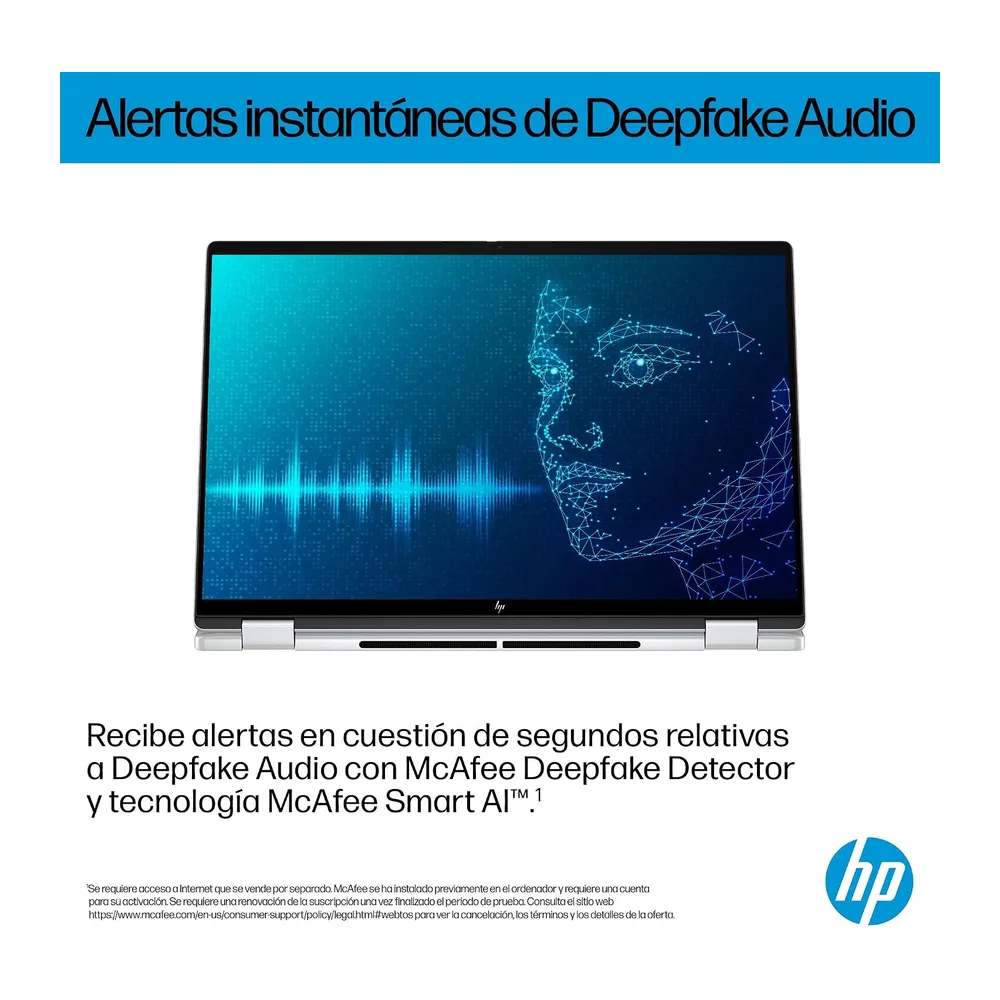 HP Omnibook X Flip - Ordenador portátil Convertible de 16" 3K OLED táctil (Intel Ultra 7-258V EVO, 32GB RAM, — 6