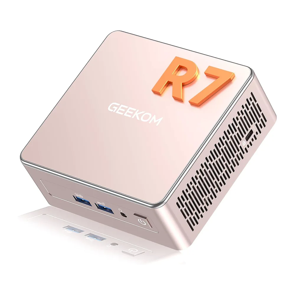GEEKOM 2027 A5 Business Mini PC, AMD Ryzen™ 7 7730U, 16GB DDR4 & 512GB SSD