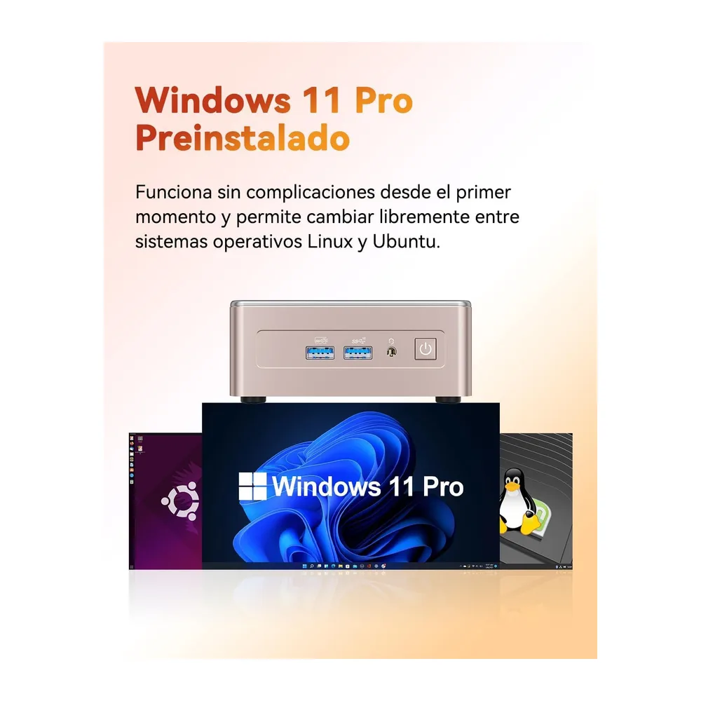 GEEKOM 2027 A5 Business Mini PC, AMD Ryzen™ 7 7730U, 16GB DDR4 & 512GB SSD — 4