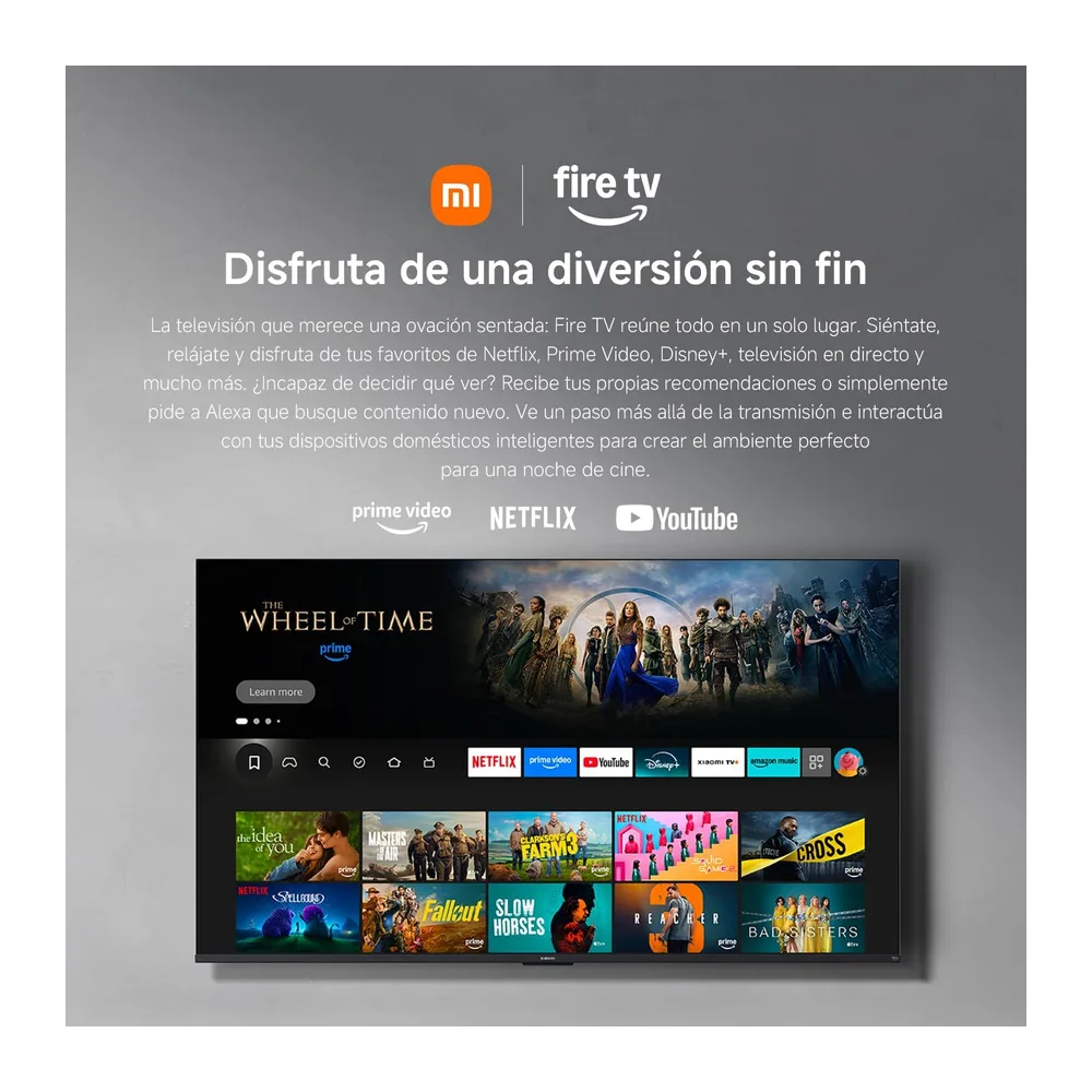 XIAOMI TV F 32 Pulgadas (81 cm), HD Smart TV, Fire OS7, L32MB-FAEU [Clase de eficiencia energética F] — 6