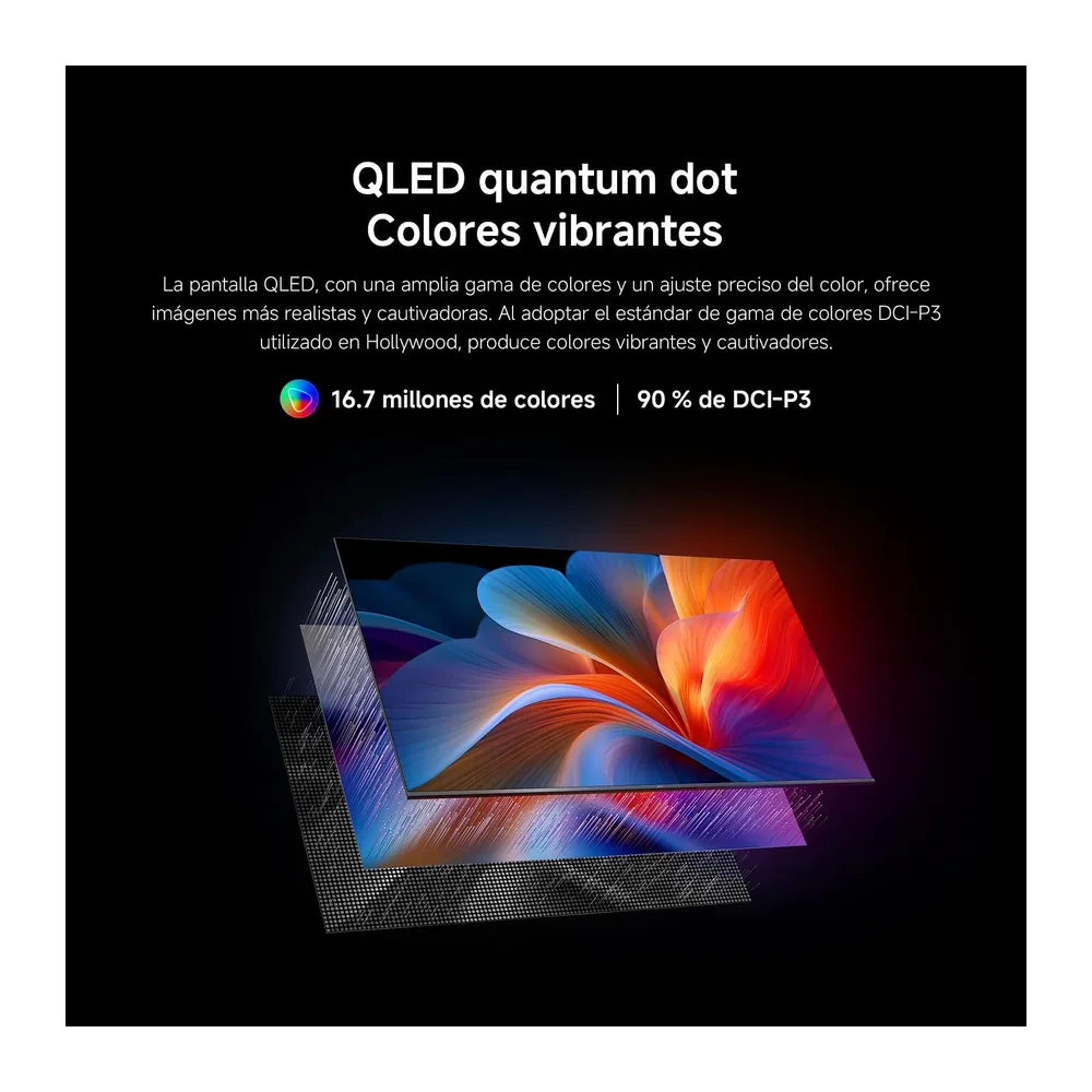 XIAOMI TV F Pro 32, 32 Pulgadas (81 cm), QLED, Smart TV, Fire OS7, Control por Voz Alexa, Dolby Audio™, DTS — 3