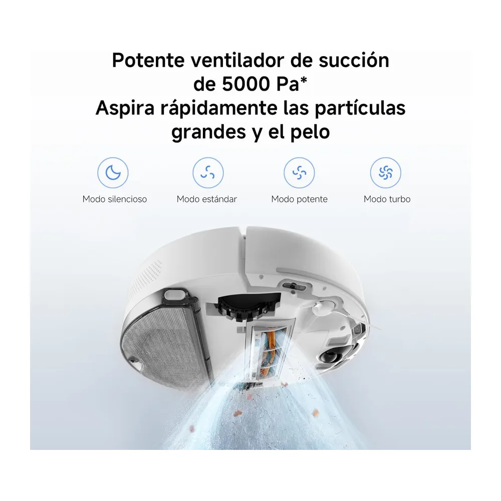 XIAOMI S40C Robot Aspirador con Fregado, 5000 Pa, Control App y Voz — 3